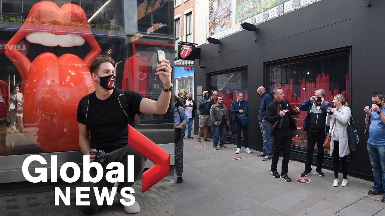 Rolling Stones fans excited to visit band's new store in London