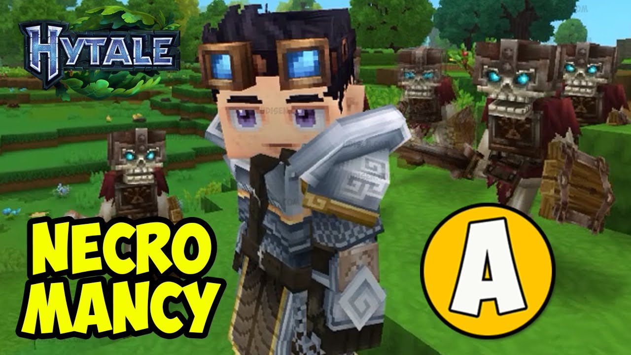 Hytale MAGIC NECROMANCY (Full Guide 2026) | Hytale how to summon skeletons