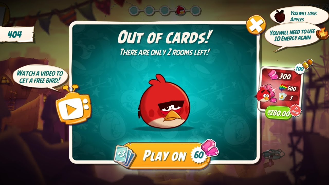 Angry Birds 2 - Level 104 gameplay (no commentary)