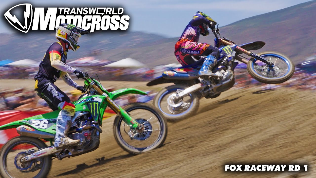 Fox Raceway Pro Motocross RD 1 [250] Лучшие моменты | Хайден Диган 1-1