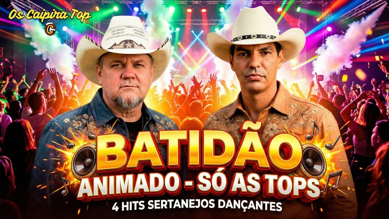 Sertanejo Batidão Animado 2026: A Seleção que não deixa ninguém parado no Churrasco! 🎸
