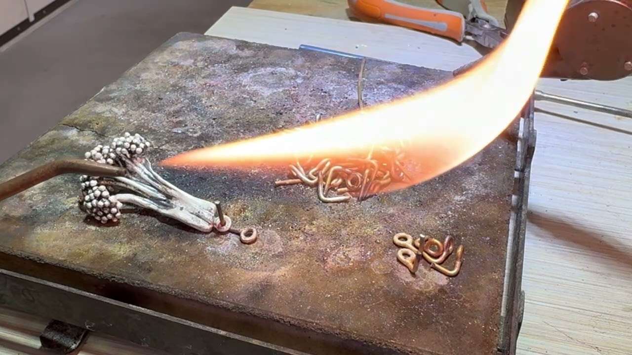Bicycle Chain Tutorial, how to fuse sterling silver