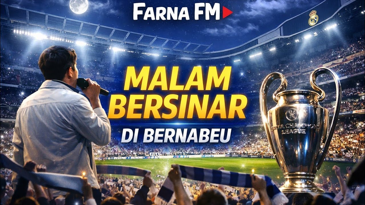 Lagu: malam bersinar di Bernabeu