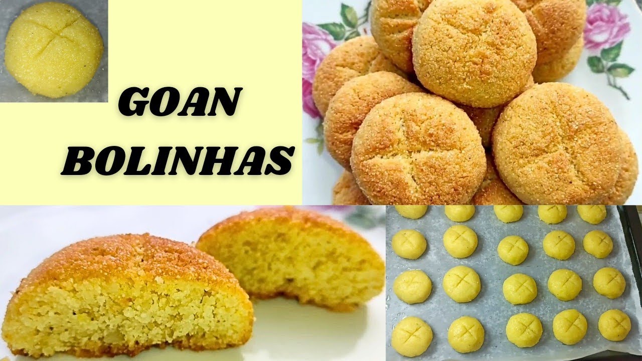 Goan Bolinhas | Semolina And Coconut Cookies #bolinhas