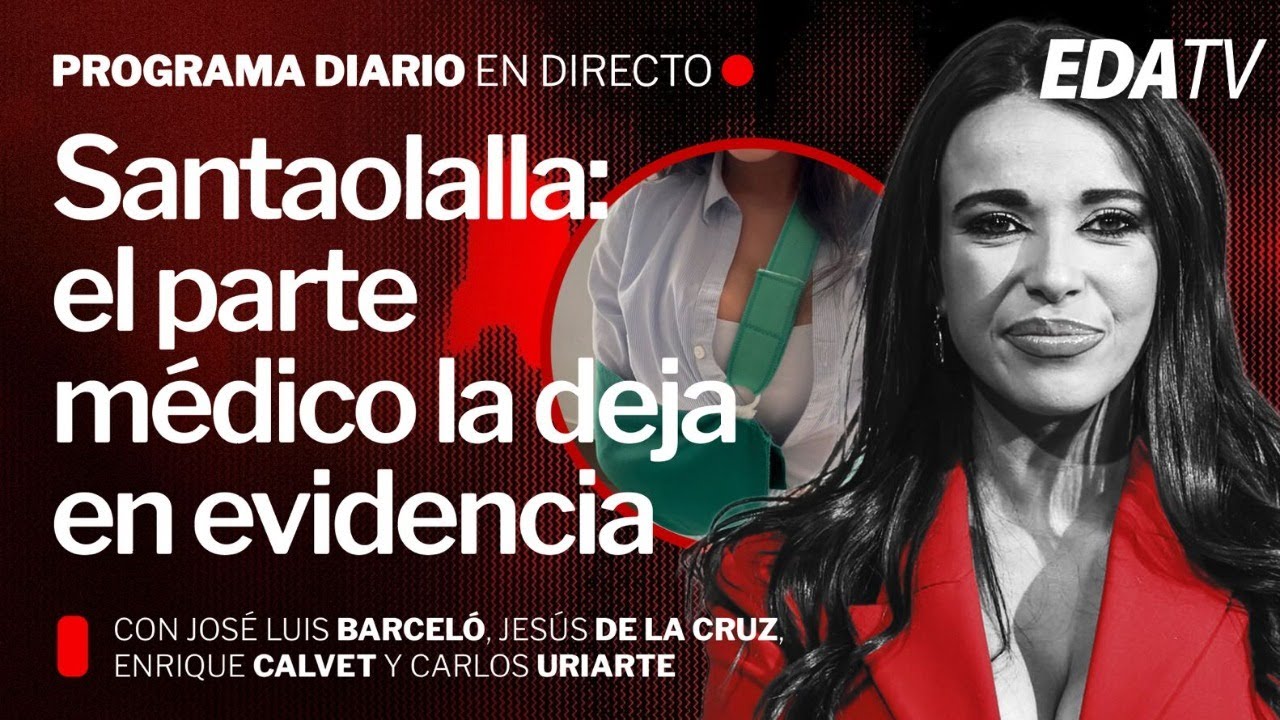 Santaolalla: el parte médico la deja en evidencia
