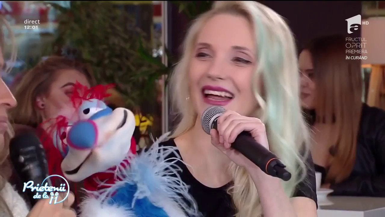 Crina Zvobodă, singurul artist-ventriloc din România recunoscut mondial, show incendiar în direct