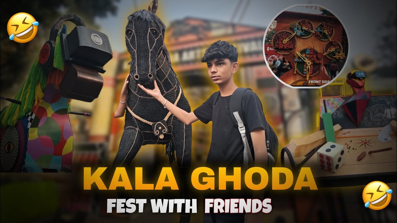 Kala ghoda fest with friends 😂 Wait for end 🔚 comedy video🤣 funny video 🔥 event review 🎥 