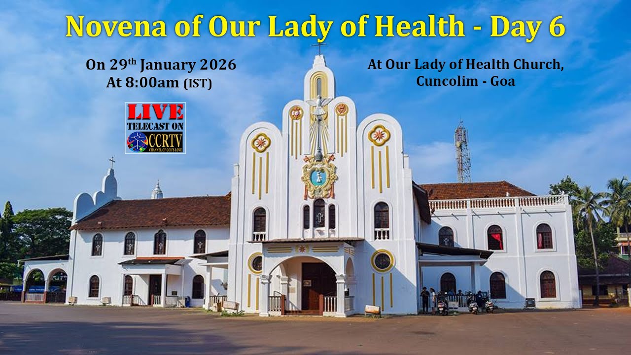 Novena of Our Lady of Health - Day 6 - 29th January 2026 - At Our Lady of Health Church, Cuncolim