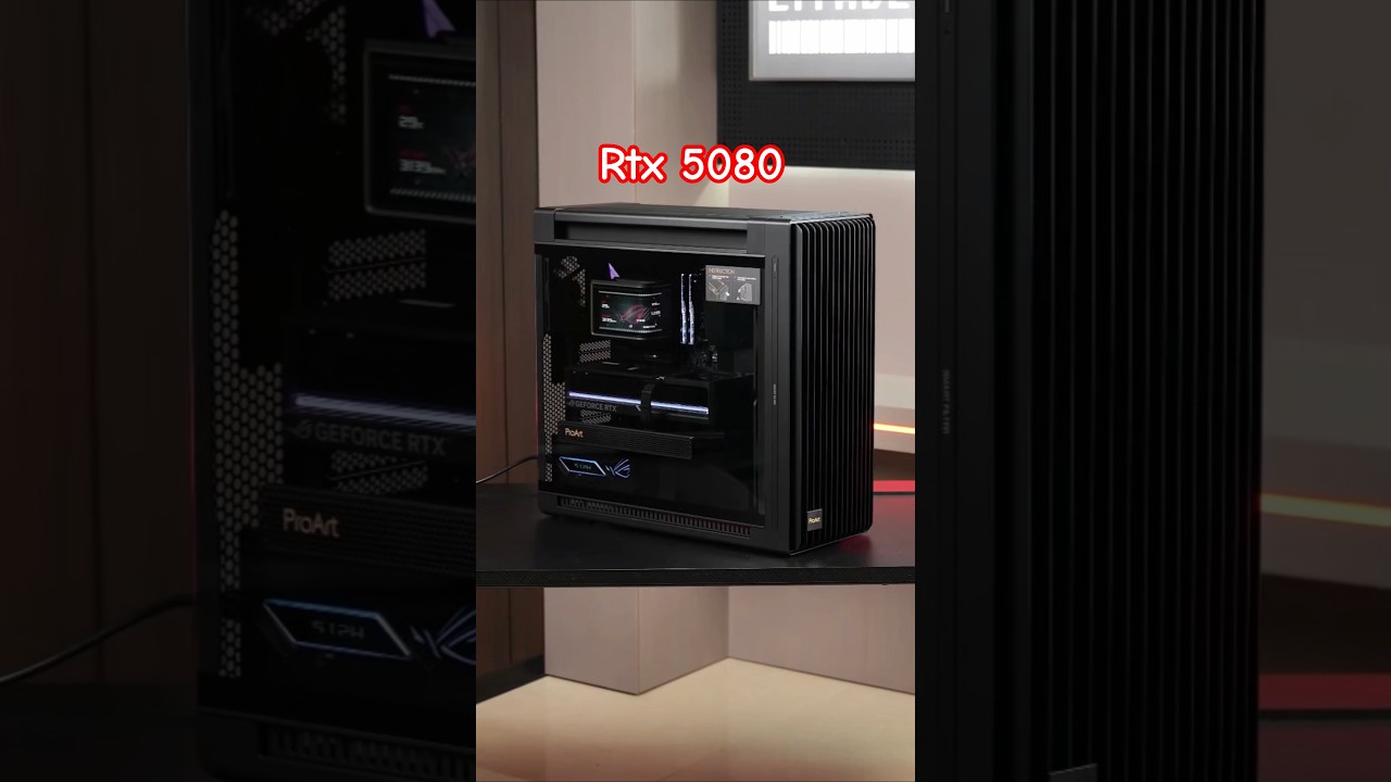 Ultimate Zen 5 Creator 4K Gaming Pc  &mdash; AMD R9 9950X3D + RTX 5080 DARK HERO Workstation #pcbuild #pc