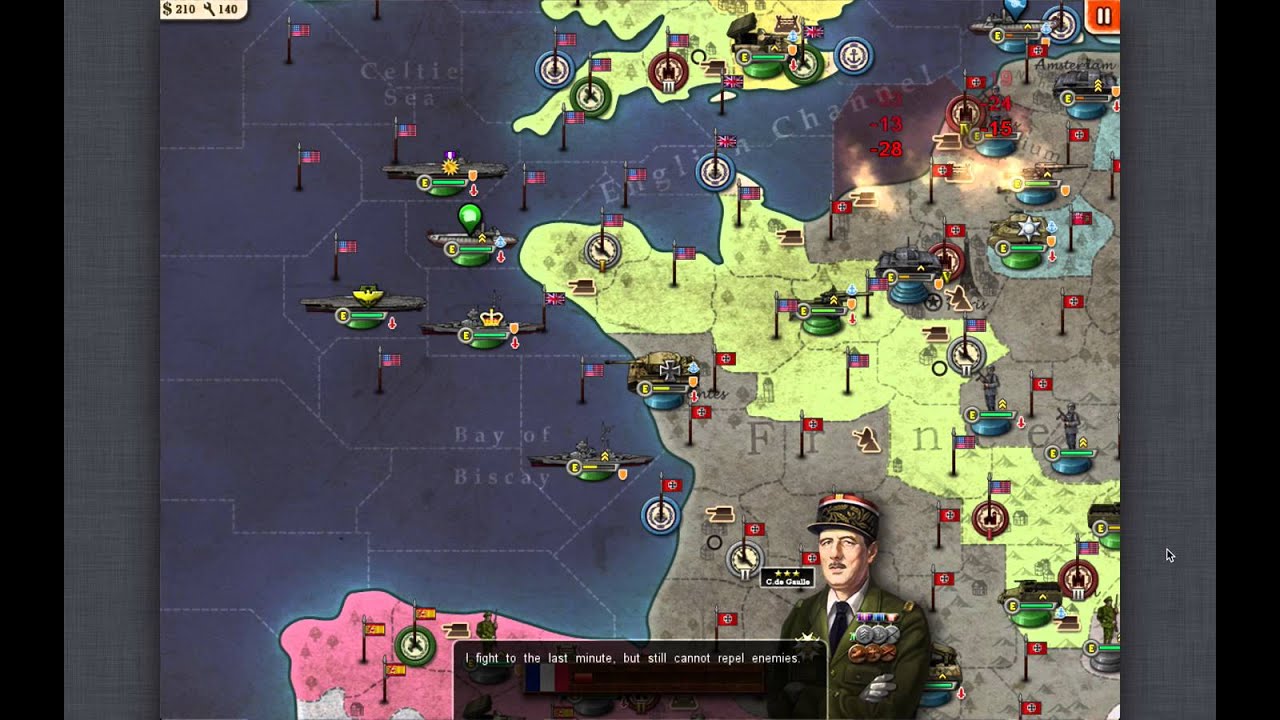 World Conqueror 2 Allies Campaign: Operation Overlord