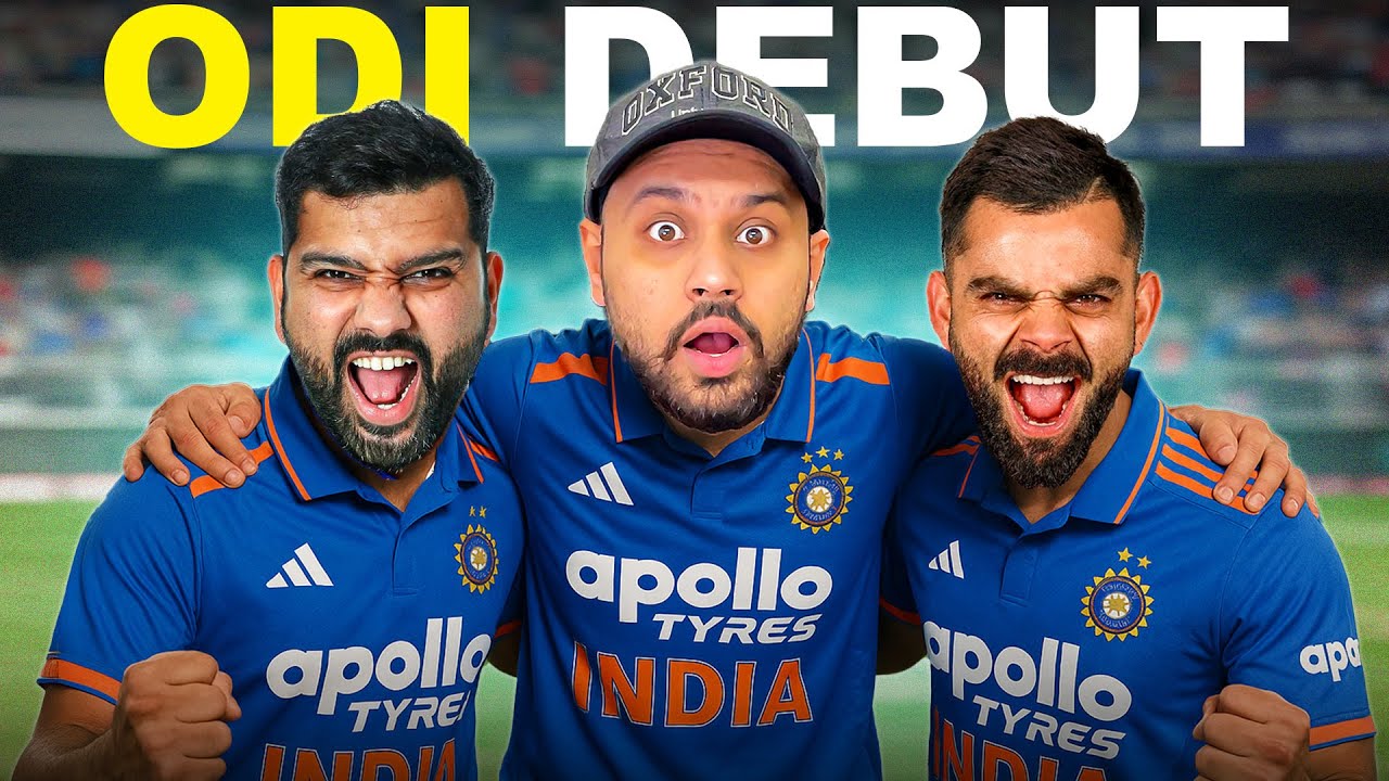 My ODI Debut for India vs Australia! 💥 | Cricket 24 Career Mode