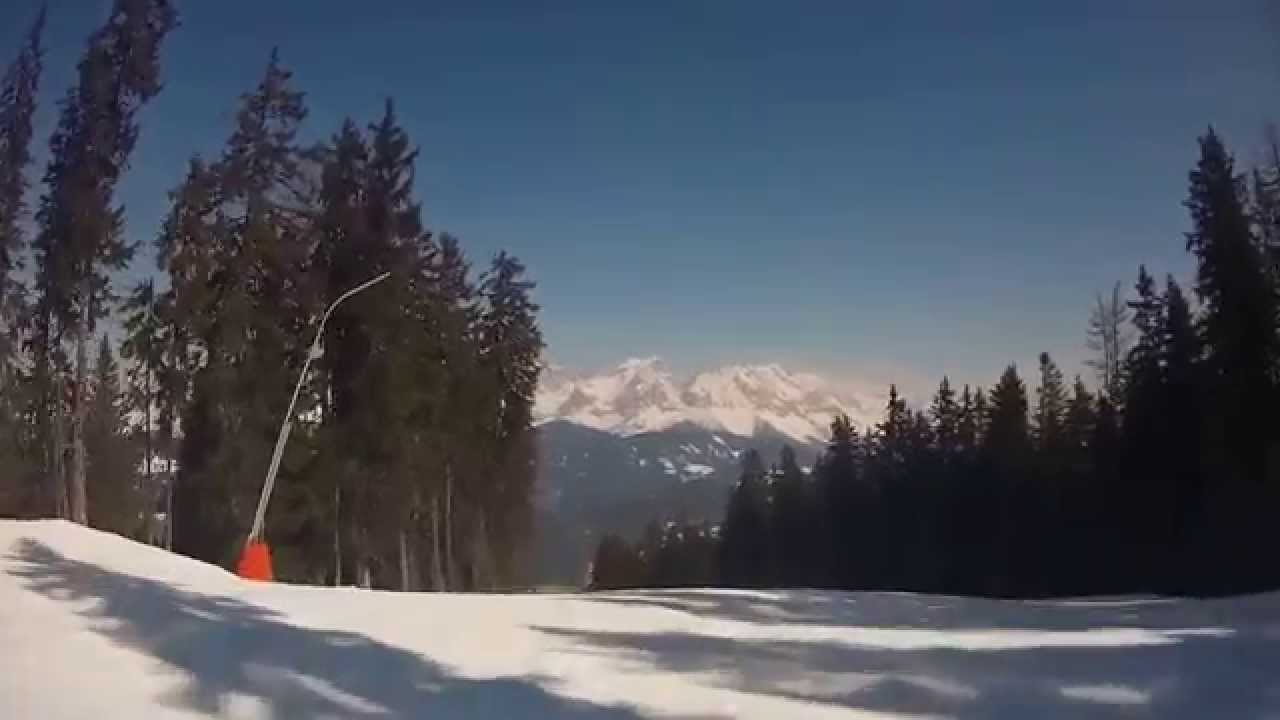 Fageralm Piste 3 Vorderfager I + Piste 2 Jägerlift-Abfahrt + Piste 1 Forstau, Talabfahrt