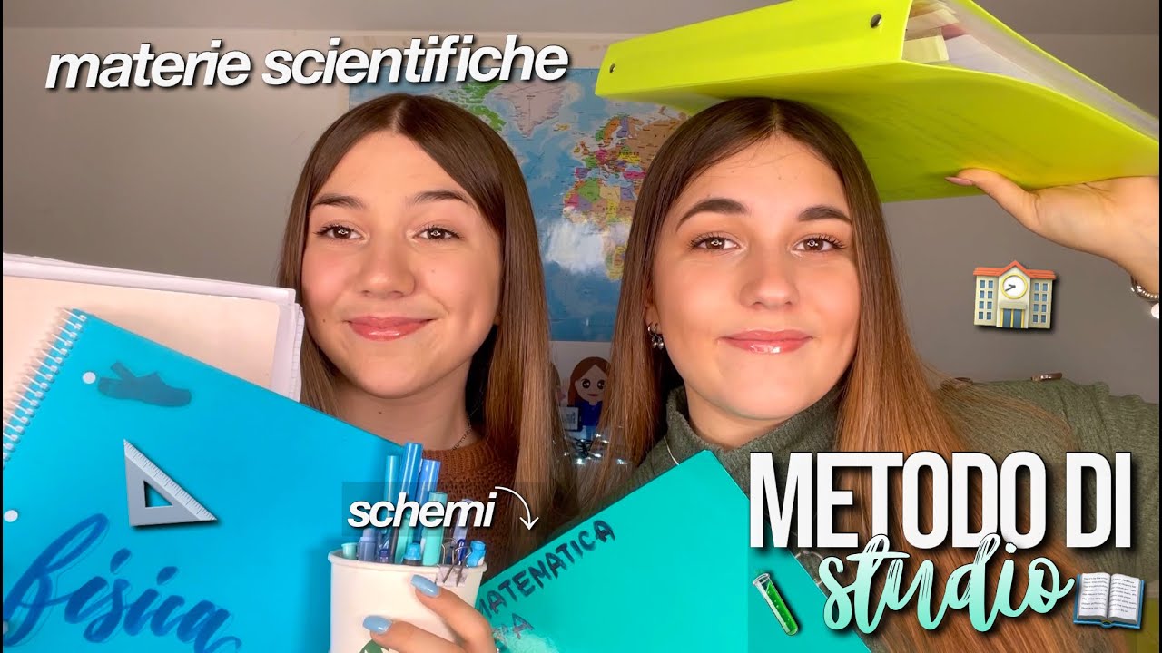IL NOSTRO METODO DI STUDIO MATERIE SCIENTIFICHE🧮💙// 10 in matematica?