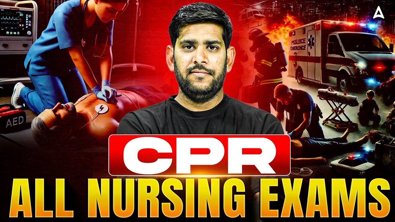 RRB, NORCET, KGMU, BTSC, MPESB, CHO 2026 | CPR Theory Class | Cardiopulmonary Resuscitation Class