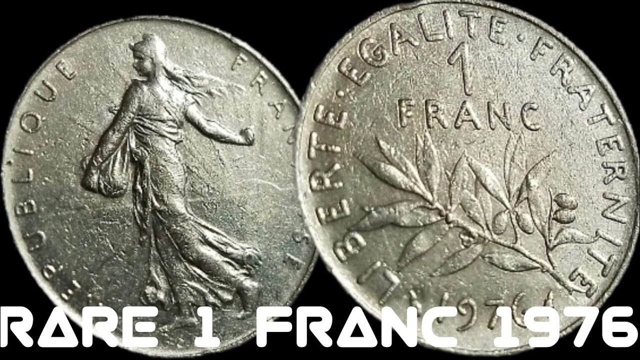 1 France 1976-Nickel-Francaise Republic
