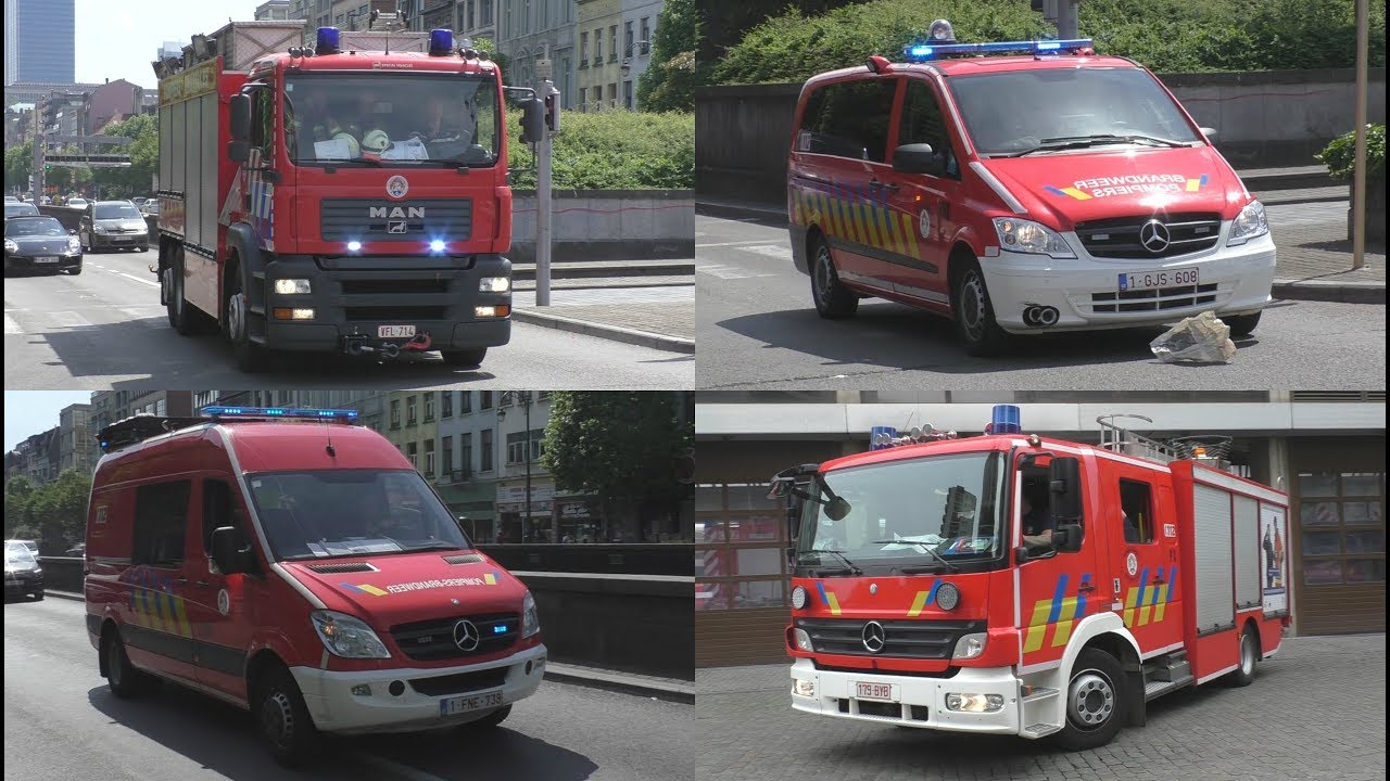 [Bullhorn] Brandweer Helihavenlaan/Heliport Brussel/Bruxelles naar verschillende interventies!