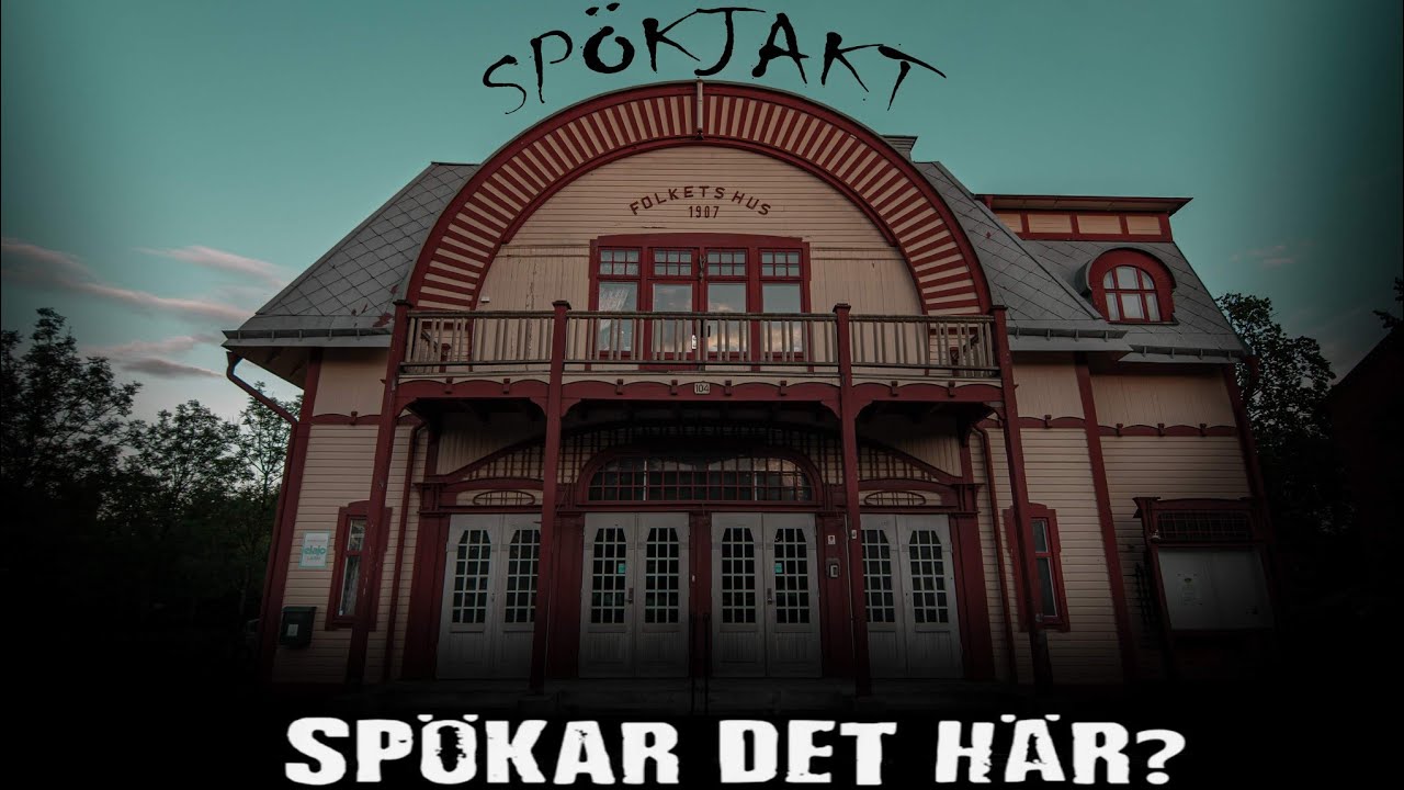 SPÖKJAKT - Spökar det på Gamla Folkets Hus i Motala - Vad säger Tarotkorten om oss?