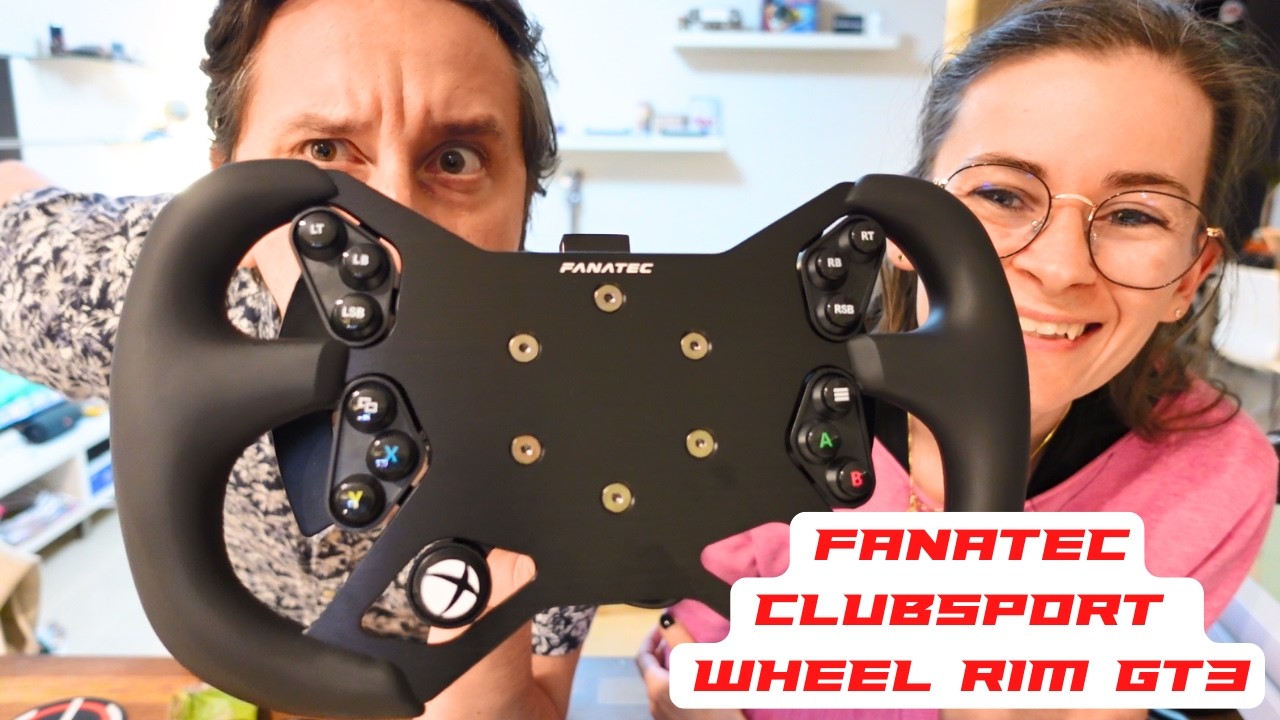 Fanatec compatible Stream Deck + essaie de la roue ClubSport GT3 !