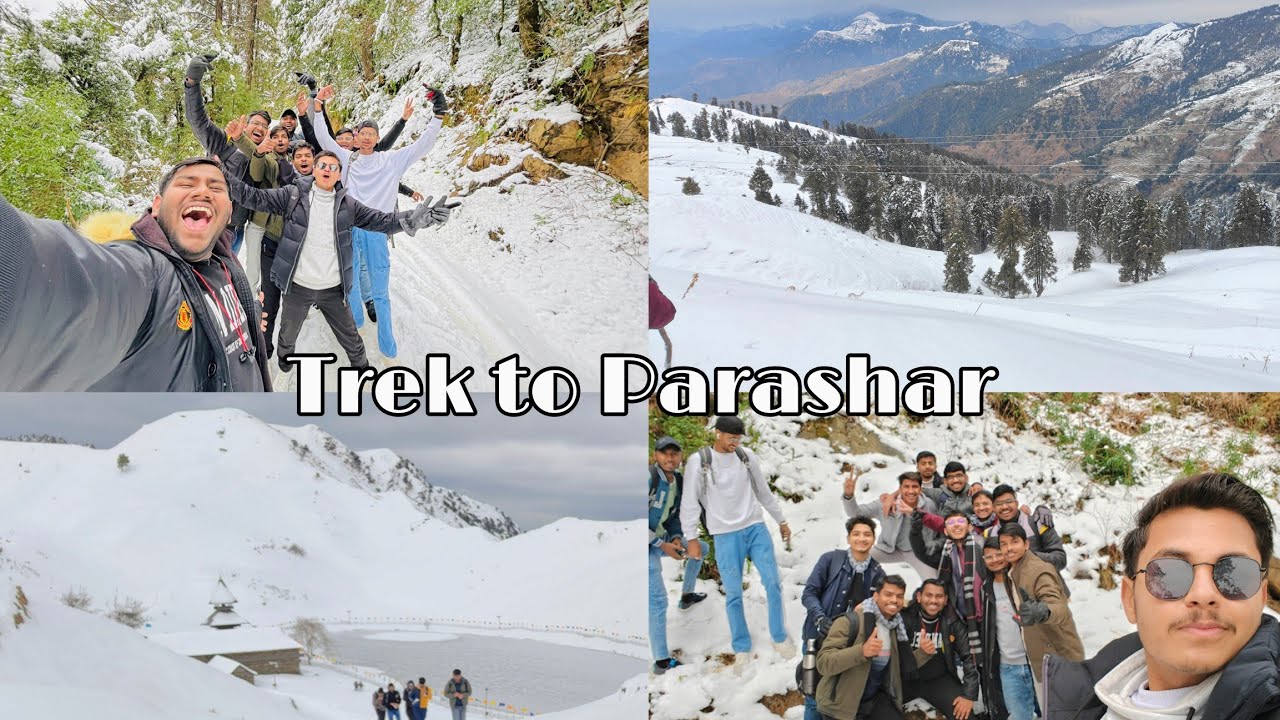 Trek to Parashar lake |Beauty of Mandi , Himachal| IIT Mandi , #iit