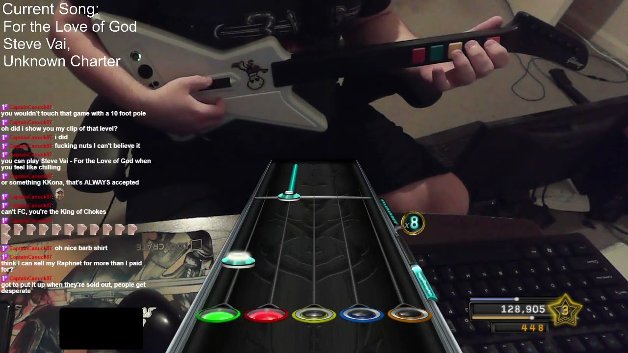 Steve Vai - For The Love Of God 100% FC Clone Hero