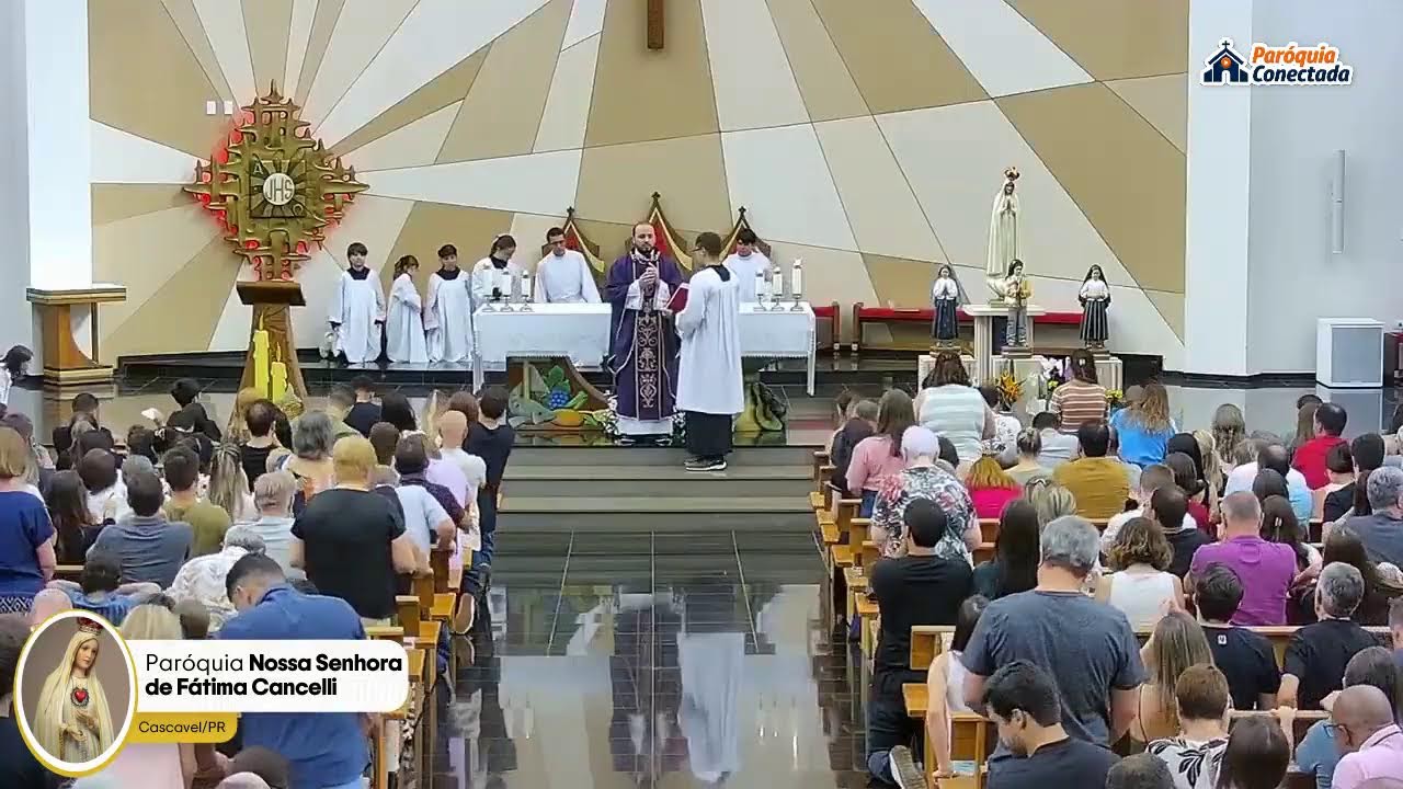 01/03/2026 Santa Missa - 2º Domingo da Quaresma 19h
