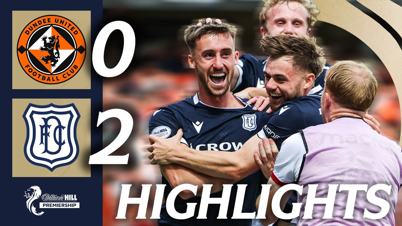 Dundee United 0-2 Dundee | HIGHLIGHTS | William Hill Premiership