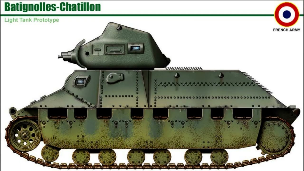 Французский танк FCM 36