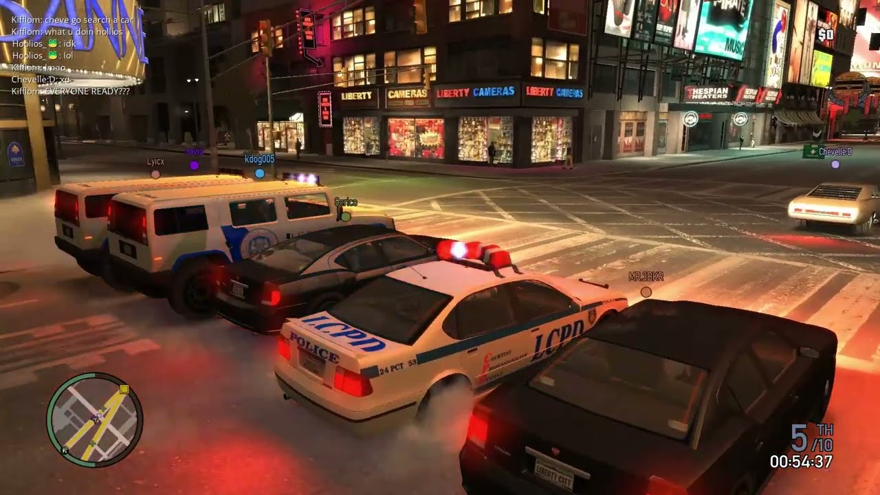 GTA IV & EFLC events and lobbies from November / December