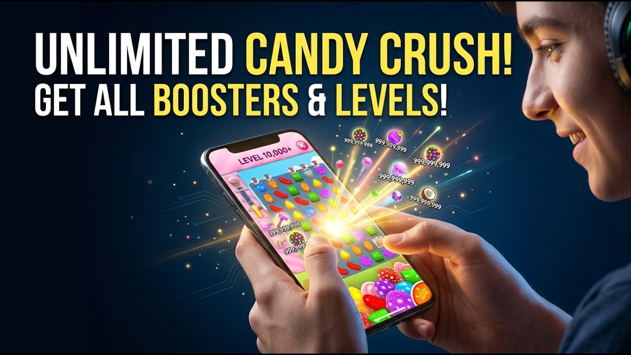 How To Unlock Unlimited Booster And Levels In Candy Crush | Candy Crush Unlimited Lives And Boosters