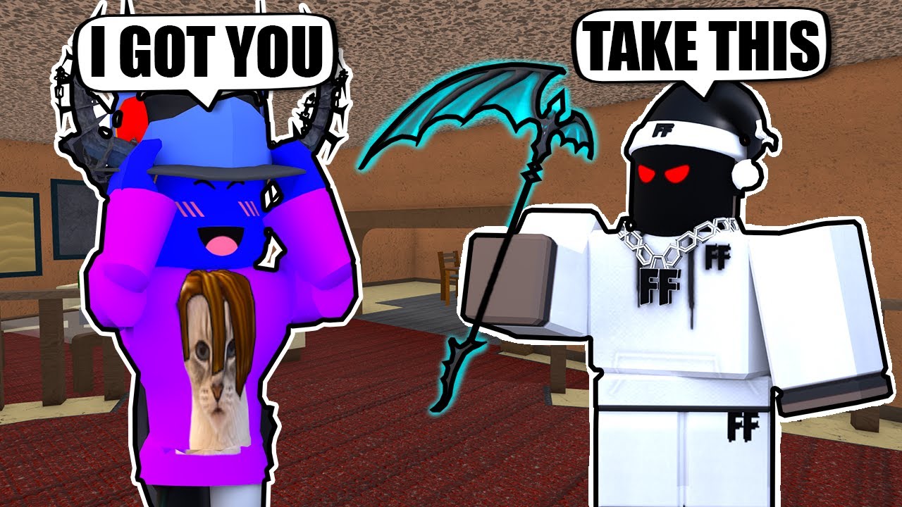 FAMOUS YOUTUBERS DECIDE MY WEAPON IN MM2