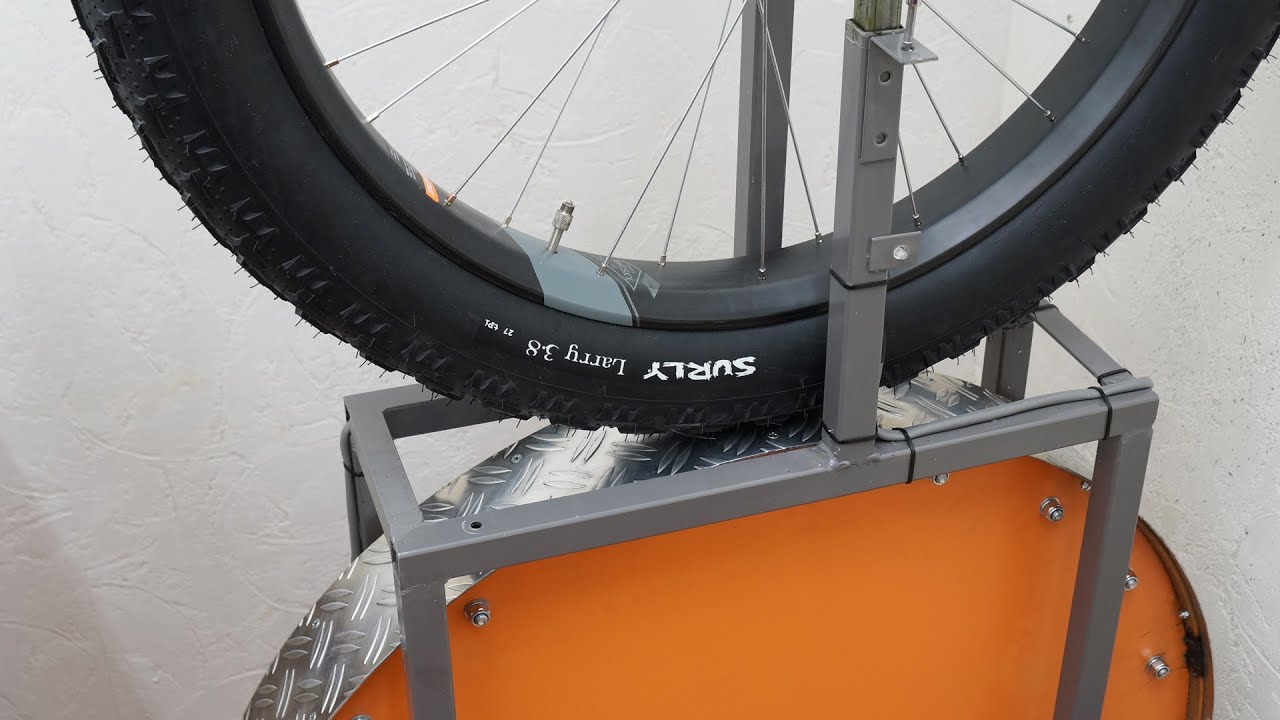 Surly Larry 27 TPI Rolling Resistance Test