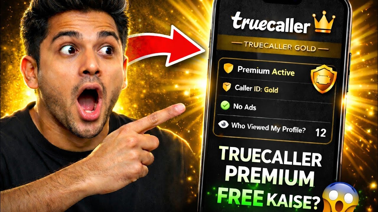 Truecaller Premium Gold FREE ka Sach 😱 | 2026 Latest Trick | Hindi