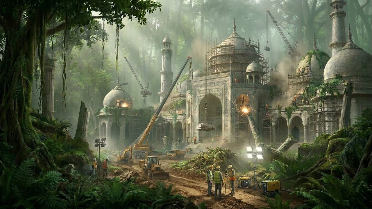 This Abandoned Palace Became a $1M Luxury Home 😳 Full Transformation #timelapse #viral #trending