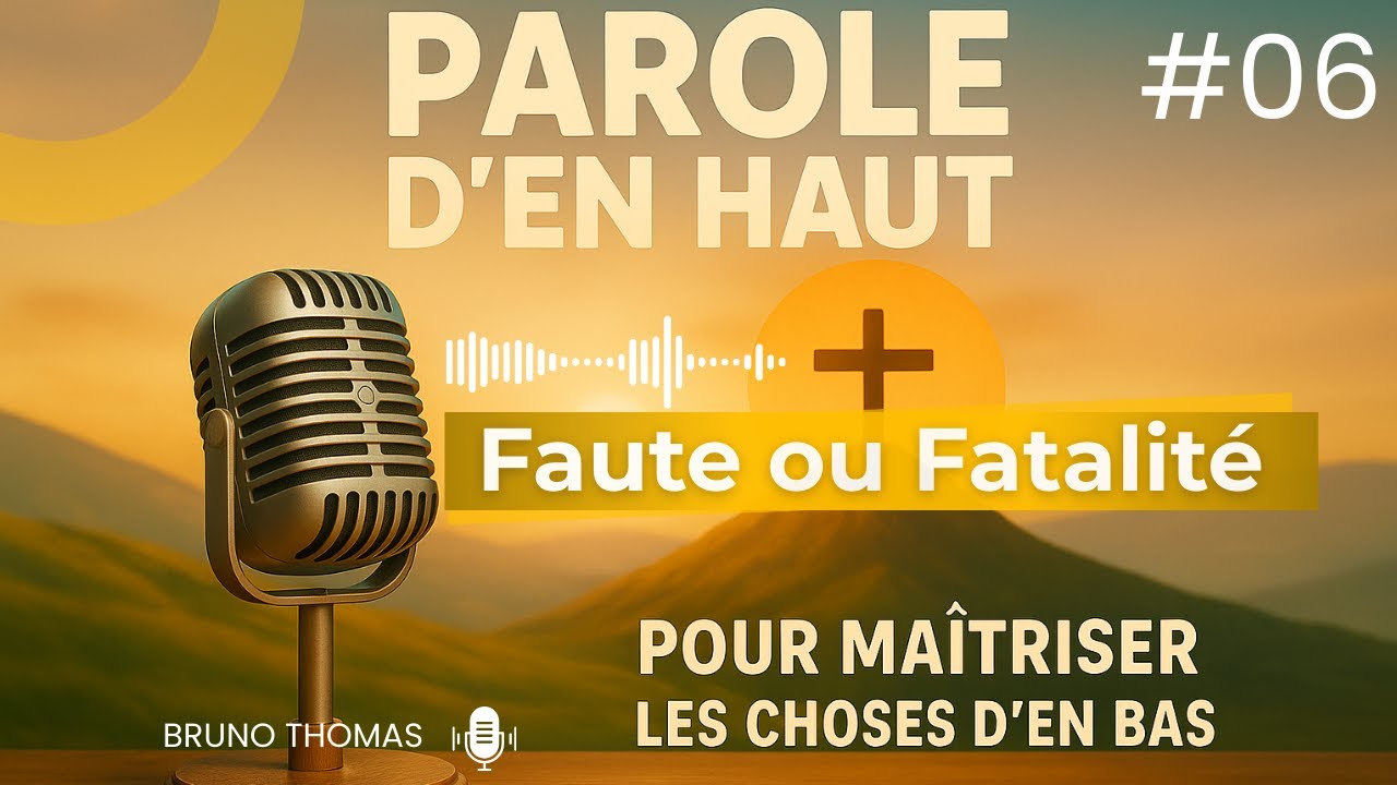 Parole d'en haut - Faute ou Fatalité | Podcast Chrétien