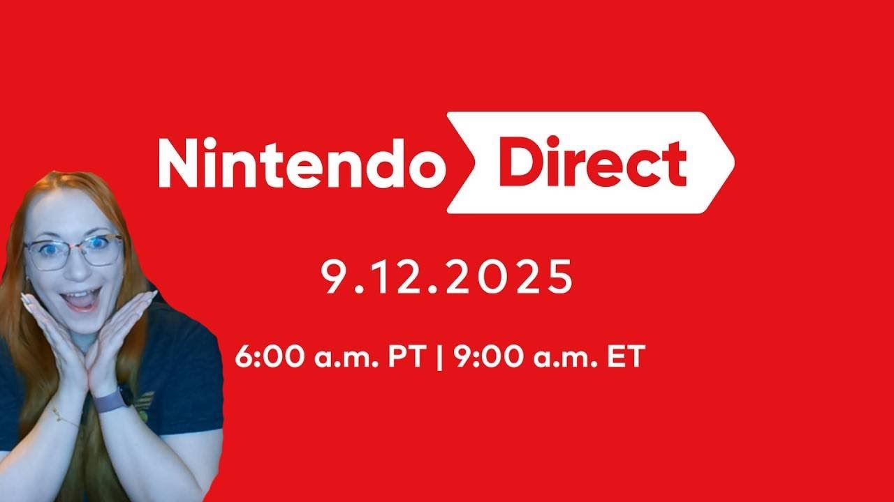 LIVE REACT - Nintendo Direct (9.12.2025) | NintendoFanGirl