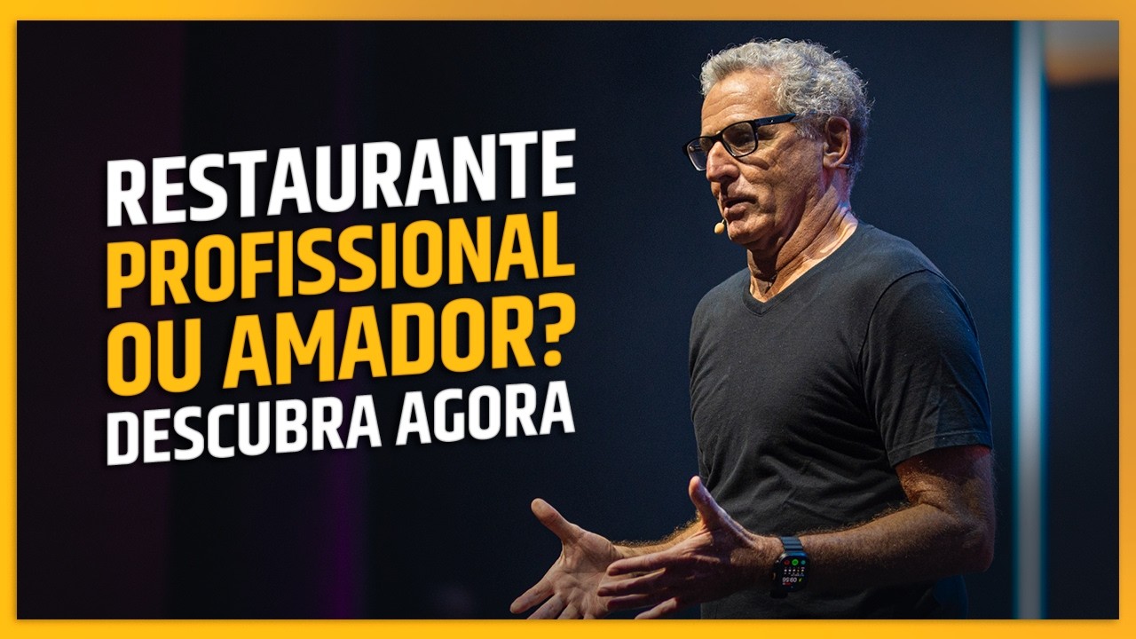 A DIFERENÇA ENTRE UM RESTAURANTE AMADOR E UM PROFISSIONAL