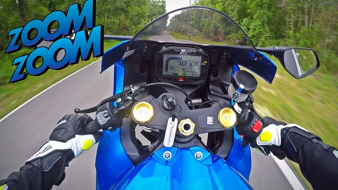 Тест-драйв Suzuki GSXR1000 2017 года + вилли