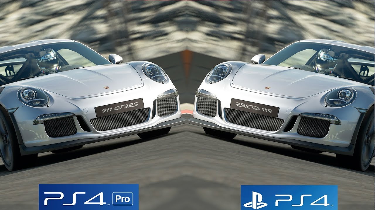 Gran Turismo Sport Graphics Analysis- PS4 vs PS4 Pro [4K/60FPS]