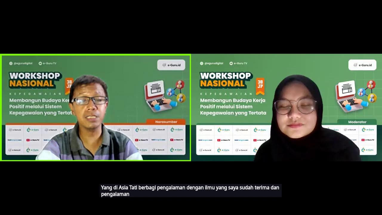 #1 Workshop 38JP: Membangun Budaya Kerja Positif melalui Sistem Kepegawaian yg Tertata