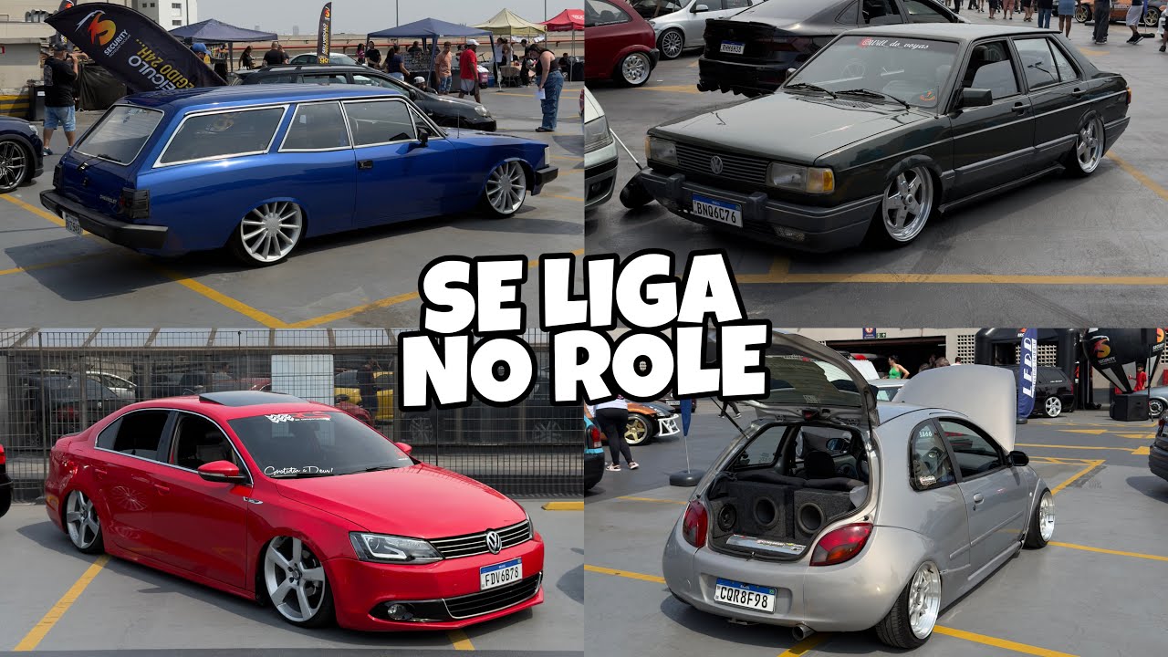 MUITO CARRO BAIXO NO EVENTO DA SECURITY 