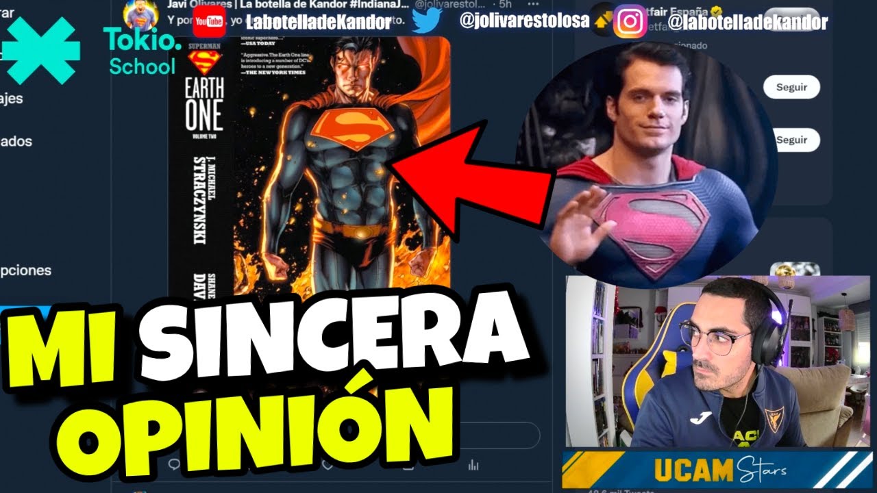 Cavill DESPEDIDO, nuevo SUPERMAN, qué pasa con THE ROCK y el hate a JAMES GUNN | MI SINCERA OPINIÓN