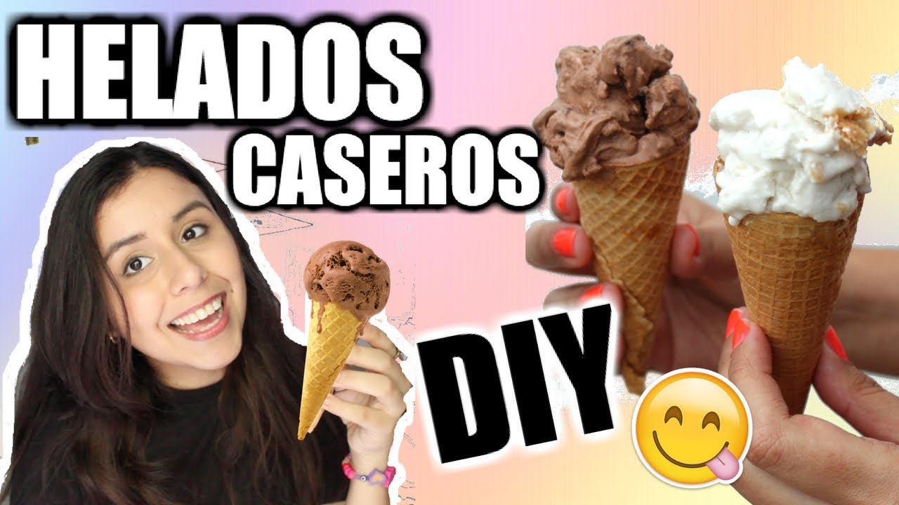 HELADO CASERO🍦 | SIN MÁQUINA Y SIN LÁCTEOS!