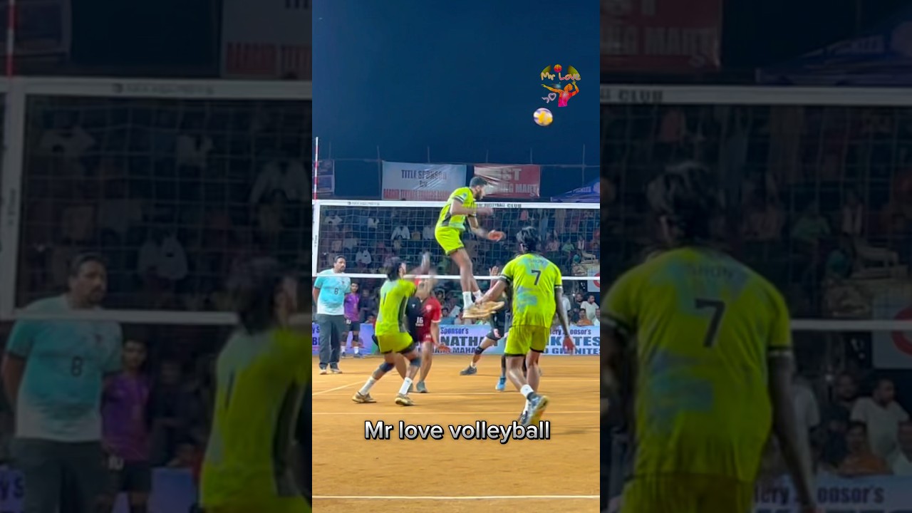 Hemanth Mass spike 🔥😳#viralvideo #volleyball #ajithlalvolleyball #volleyballtournament #kabaddi