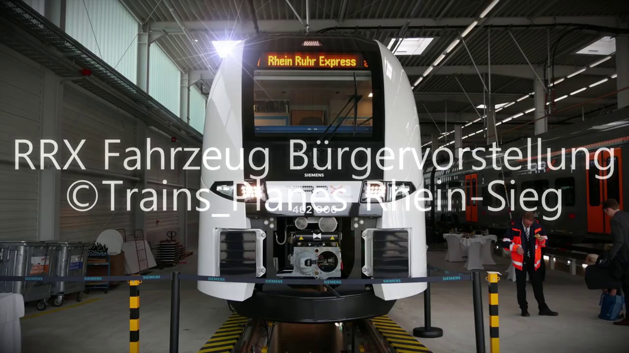 MITFAHRT IM NEUEN RRX-TRIEBWAGEN / Bürgertest der neuen RRX-Fahrzeuge