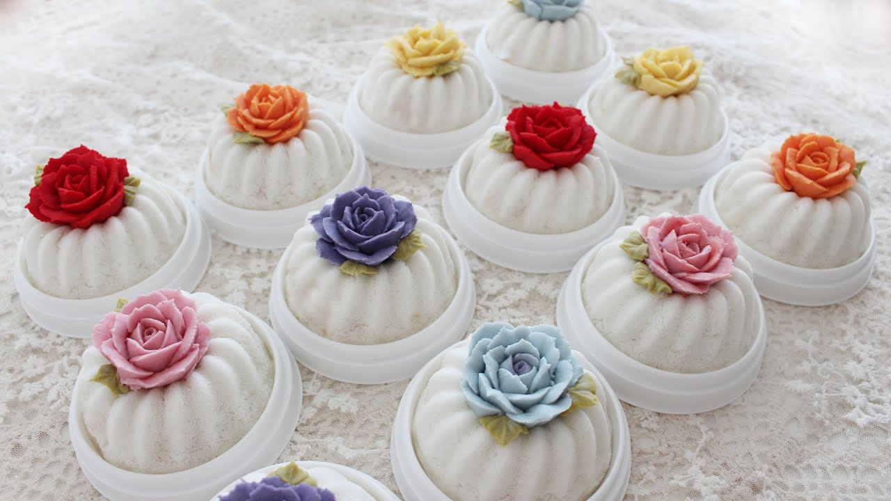 답례품으로 좋은 미니컵설기 만들기 How To Make Mini Cupcakes