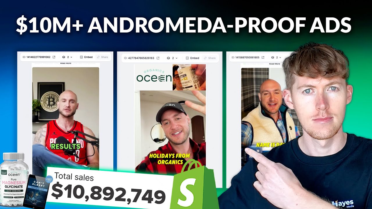 10 000 000 долларов в год на Shopify | Структура рекламы Andromeda в Facebook (рентабельность инв...