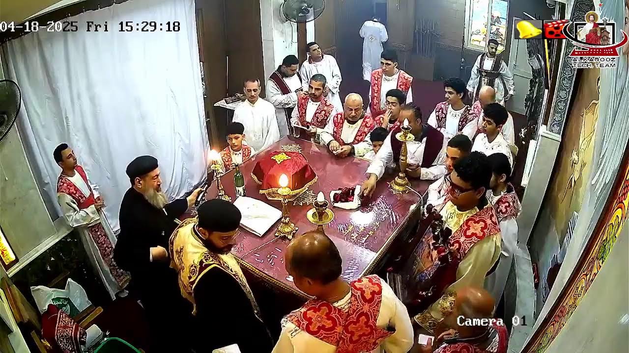 بث مباشر| يوم الجمعة العظيمة من البصخة المقدسة - مذبح مارجرجس والانبا كاراس | كنيسة مارمرقس الرسول