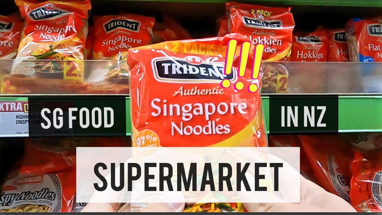 Hunting for SG food in NZ supermarket | NZ lockdown vlog