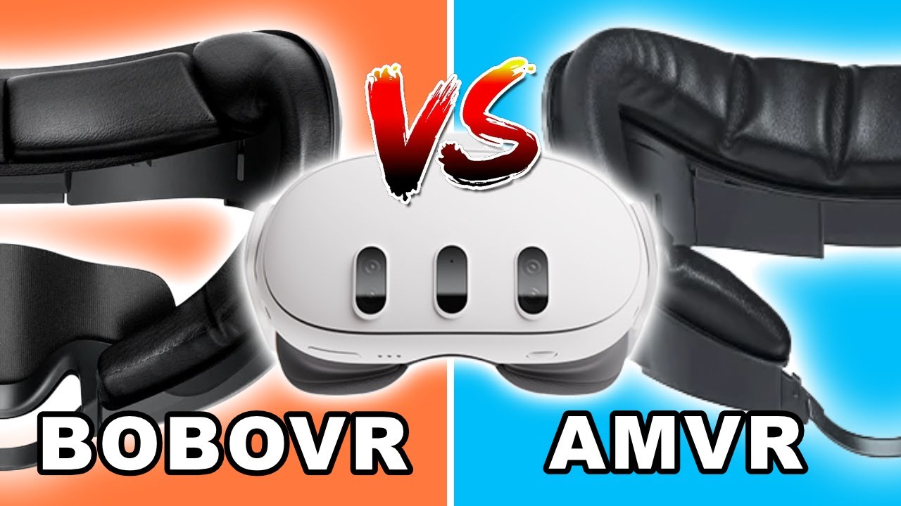The Best Meta Quest 3 Facial Interface?  AMVR FC4 vs BOBOVR F3