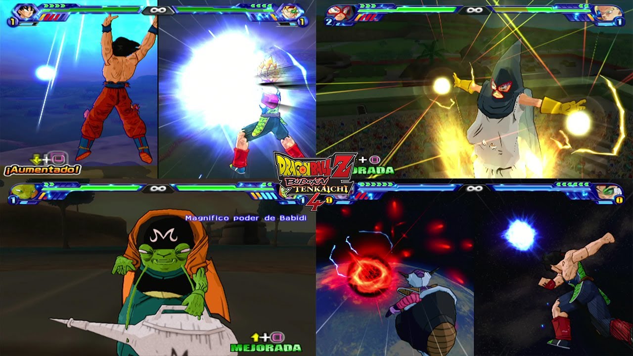 💥 CHOQUE DE PODERES EN DRAGON BALL Z BUDOKAI TENKAICHI 3/4 ISOS CON MODS EPICOS EN LATINO GAMEPLAY